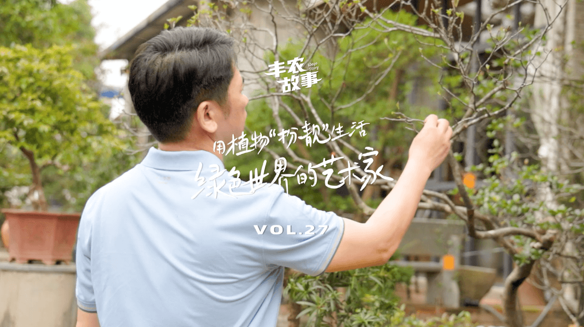 17年，他用一草一木去点亮了一个个家。